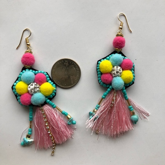 Tassel Earrings - Picture 2 of 4